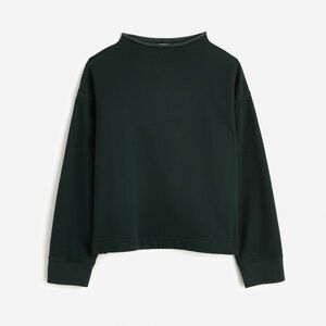 Madewell Long-Sleeve Funnel-Neck Sweatshirt